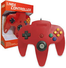 Old Skool - N64 Controller - Red